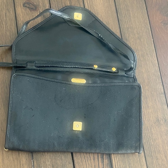 Vintage Fendi Canvas clutch with dust bag